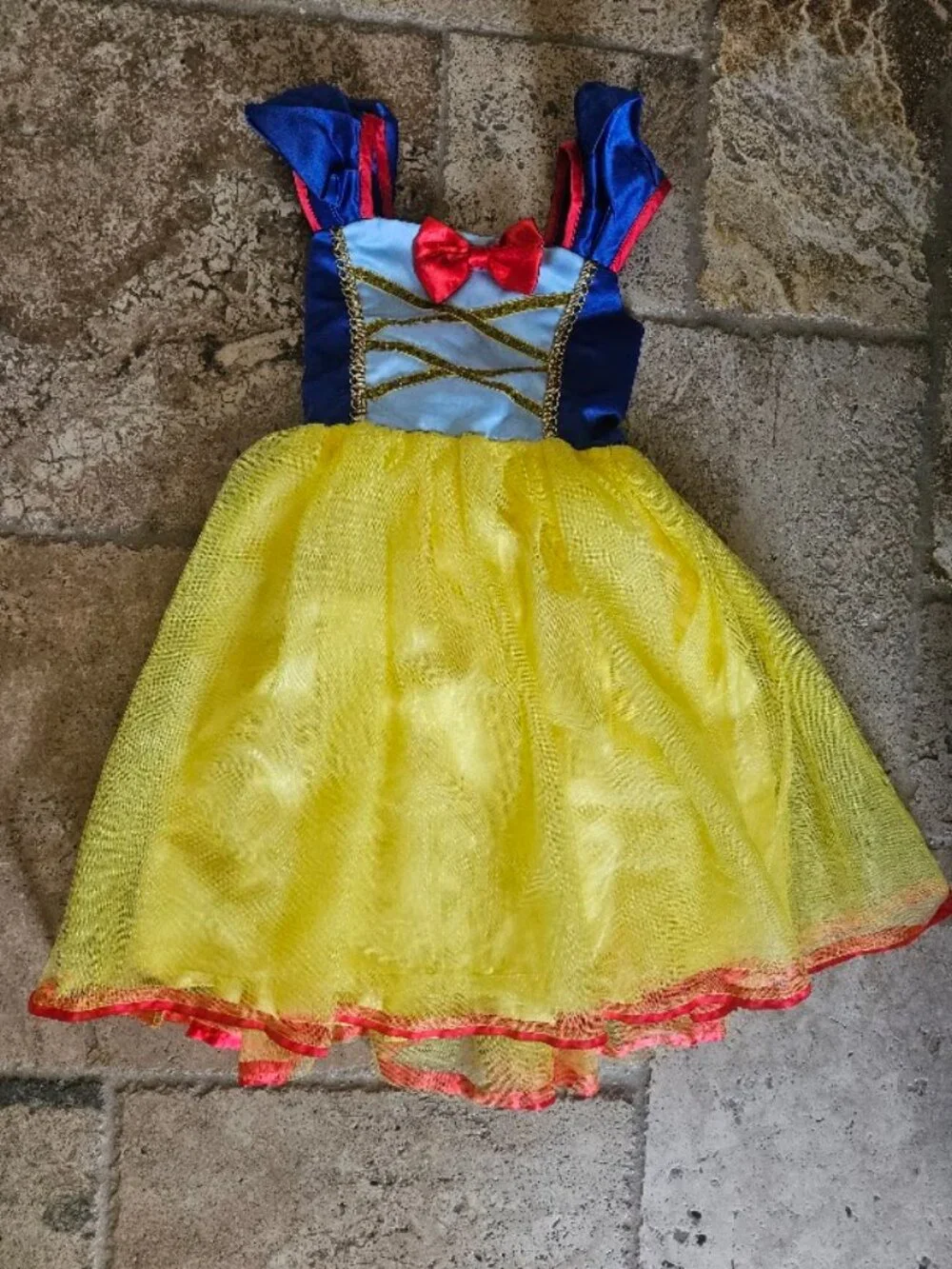 Princess Costume Snow White RELIBEAUTY LAYERED Dress SIZE 8-10